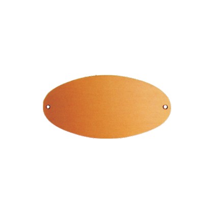 cod. 24.301 - Targa porta ott. cm 14x7 Made in Italy