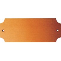 Targa porta ott. cm 14x5,5