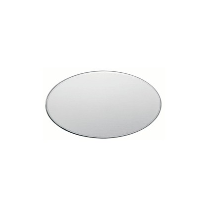 cod. 24.304 - Targa alluminio arg. 13x7