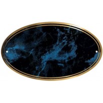 Targa alluminio arg. 14,5x8,5