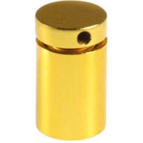 Spacer alu. gold 24x13 mm