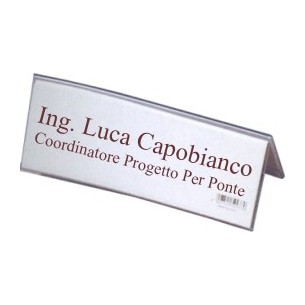 cod. 24.485A - Portanome plex trasp. 12X5