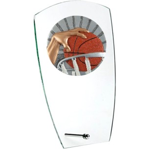 cod. 24.802.10 - Trofeo basket pallacanestro cm 15