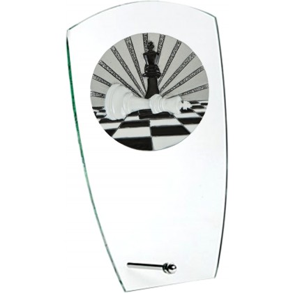 cod. 24.802.30 - Trofeo scacchi cm 15