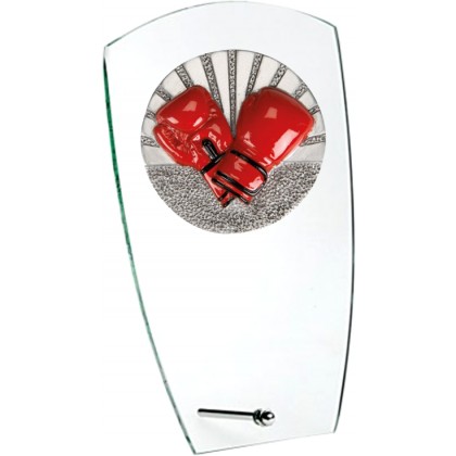 cod. 24.802.31 - Trofeo box pugilato cm 15