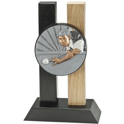 cod. 24.804.13 - Trofeo biliardo cm 23