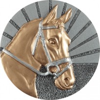 Disco in resina mm 70 cavallo