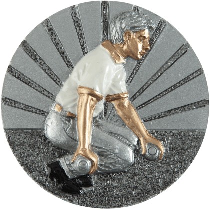 cod. 24.820.14 - Disco in resina mm 70 bocce