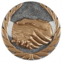 Disco in resina mm 70 amicizia