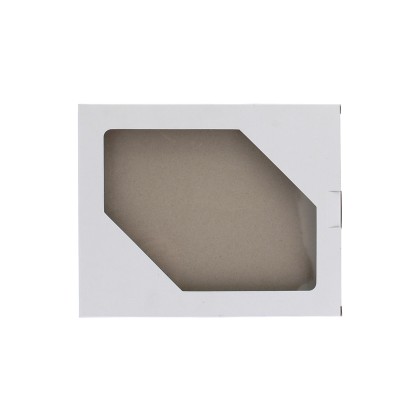 cod. 25.042 - Scatola bianca cm 31x23 con finestra