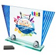 cod. 25.627C - Trofeo cristallo cm 38x23x0