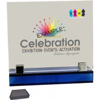 Trofeo cristallo cm 24x23x0,8