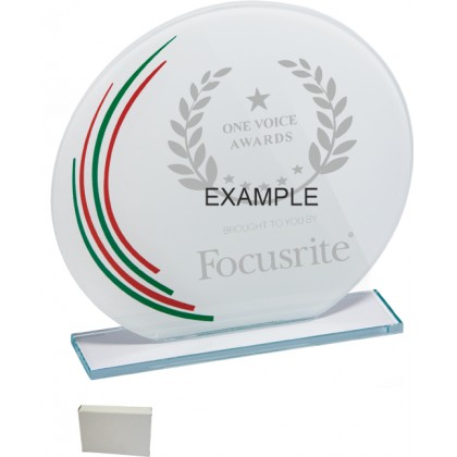 cod. 25.676B.6 - Trofeo cristallo cm 19