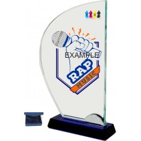 Trofeo cristallo 16x26x1 m6