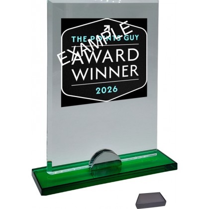 cod. 25.741B - Trofeo cristallo cm 17x22x1 f5