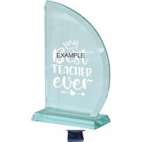 Crystal trophy cm 28x17