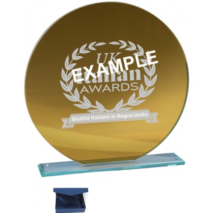 cod. 25.767A - Trofeo cristallo cm 21