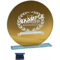 cod. 25.767A - Trofeo cristallo cm 21