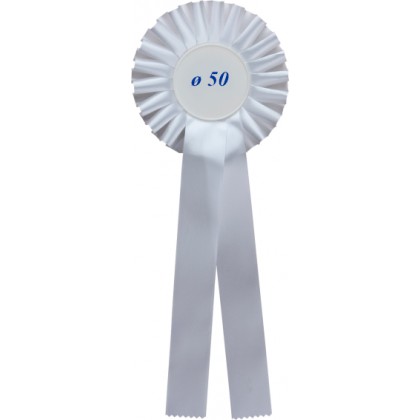 cod. 26.037W.6 - Coccarda cm 30x11 m6