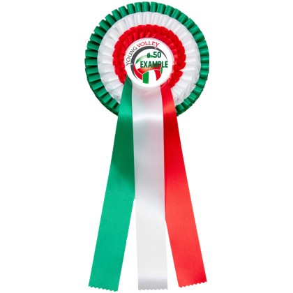 cod. 26.038A - Coccarda ITALIA cm 29X13 f5