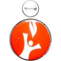 Conf. 50 distintivi neutro mm 25