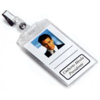 Badge neutro cm 10,8x6 - min. 20 pz