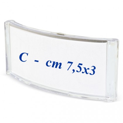 cod. 26.579C - Badge neutro cm 7