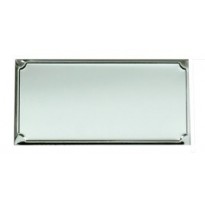 Pack 100 small plaques 7,3x2,7