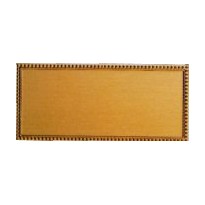 Aluminum plaques 10x4,5 cm