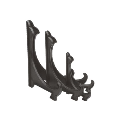 cod. 26.653 - Piedino abs nero cm 9