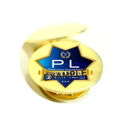 cod. 26.696N - Conf. 20 distintivi neutri mm 16