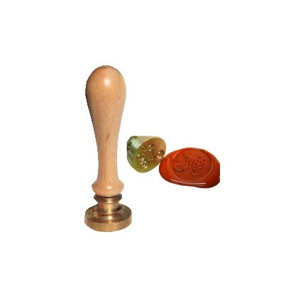 cod. 27.525N - Timbro per ceralacca neutro ø 3 cm