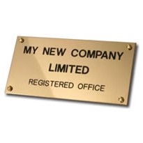 Engraving customise plate m. 6,00