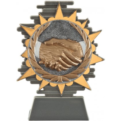 cod. P.AM25.800.33 - Trofeo amicizia cm 14