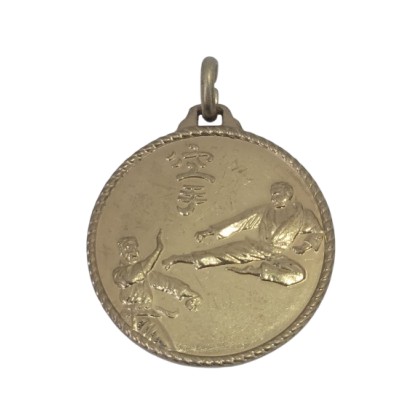 cod. P.AR.M3204 - Medaglia arti marziali karate mm 32