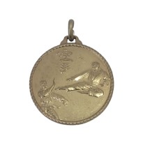 Medaglia arti marziali karate mm 32