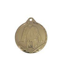 Medaglia arti marziali judo karate mm 32