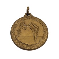 Medaglia arti marziali karate mm 32