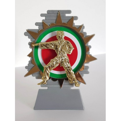 cod. P.AR14 - Trofeo Karate cm 14