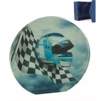 Crystal with adesivo car cm 9,5X10