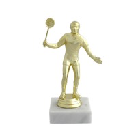 cod. P.BAD02 - Trofeo Badminton cm 15