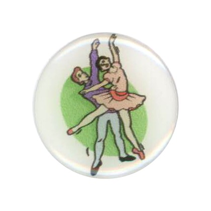 cod. P.BAL.A5 - Adesivo resinato Danza mm 25