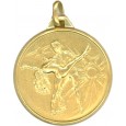cod. P.BAL.M03 - Medaglia Ballo cm 3