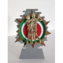 Trofeo ballo liscio cm 14