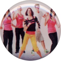 Adesivo resinato mm 25 coreografia ballo