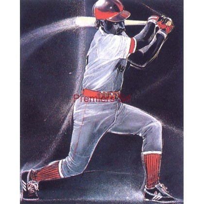 cod. P.BASB05 - Cornice con Poster Baseball 24x18