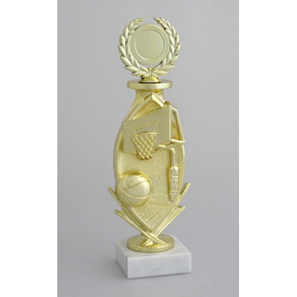 cod. P.BASK17S - Trofeo Basket cm 23 stock