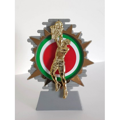 cod. P.BASK27 - Trofeo Basket cm 14