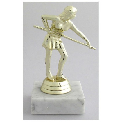 cod. P.BI01 - Trofeo Biliardo F. cm 12