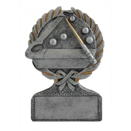 cod. P.BI02 - Trofeo Biliardo cm 12